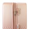 Leonardo da Vinci rosegold ABS keményfalú bőrönd 54 x 85 x 32 cm