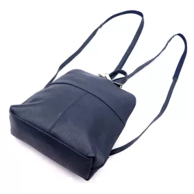   Voyager 517 DOLLARO navy női marhabőr hátizsák 23 x 27 x 8 cm