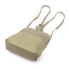 Voyager 517 DOLLARO bézs női marhabőr hátizsák 23 x 27 x 8 cm