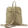 Voyager 517 DOLLARO bézs női marhabőr hátizsák 23 x 27 x 8 cm