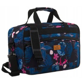   Rovicky R-TL15608 szines-fekete mintás Wizz Air, Ryanair kabintáska, utazótáska 40 x 25 x 20 cm