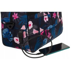   Rovicky R-TL15608 szines-fekete mintás Wizz Air, Ryanair kabintáska, utazótáska 40 x 25 x 20 cm