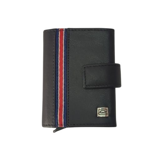 Choice pop-up bőr pénztárca, kártyatartó fekete RFID