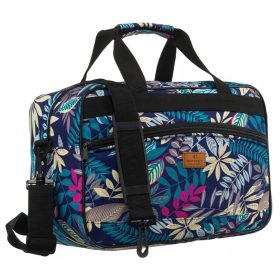Rovicky R-TL15608 k levél mintás Wizz Air, Ryanair kabintáska, utazótáska 40 x 25 x 20 cm