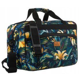   Rovicky R-TL15608 kék mintás Wizz Air, Ryanair kabintáska,  utazótáska 40 x 25 x 20 cm