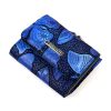 Lorenti 55287-ONBF kék pillangó mintás női bőr pénztárca 9.5 x 7 x 3 cm