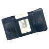 Lorenti 55287-ONBF kék pillangó mintás női bőr pénztárca 9.5 x 7 x 3 cm