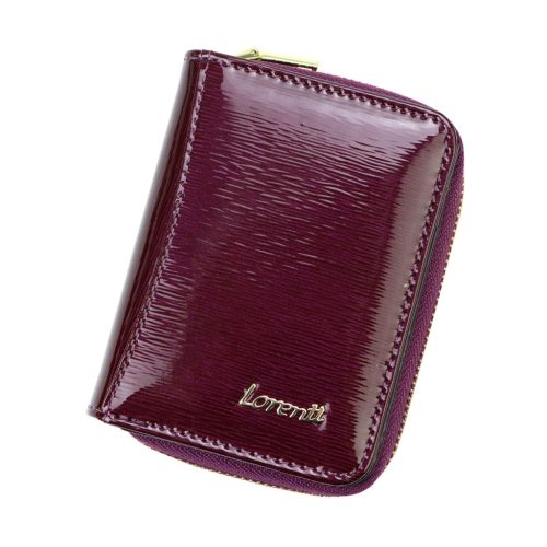 Lorenti 5157-SH-N RFID bordó női bőr pénztárca 8 x 10.5 x 3 cm