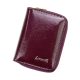 Lorenti 5157-SH-N RFID bordó női bőr pénztárca 8 x 10.5 x 3 cm