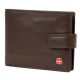 Albatross SN MW11 Z RFID barna férfi bőr pénztárca 13.5 x 10 x 3 cm