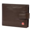 Albatross SN MW11 Z RFID barna férfi bőr pénztárca 13.5 x 10 x 3 cm