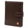 Albatross SN MW02 Z RFID barna férfi bőr pénztárca 10.5 x 12.5 x 3 cm 