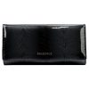 Gregorio FF-122 fekete női marhabőr pénztárca 19.5 x 10 x 4 cm