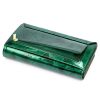 Gregorio BTS-102 zöld pillangó mintás női bőr pénztárca 18.5 x 9.5 x 3.5 cm