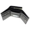 Gregorio BTS-108 fekete pillangó mintás női bőr pénztárca 14.5 x 9.5 x 4 cm 