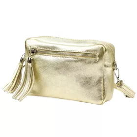   Luka 20-030-2 arany színű női bőr oldaltáska 21 x 13 x 7 cm