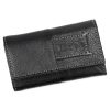 Money Kepper NO-BVA KEYBAG fekete bőr kulcstartó 11.5 x 7 x 2.5 cm
