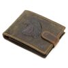 Money Kepper CCH 5600B sólyom nyomatos bőr pénztárca 13.3 x 10 x 2.5 cm