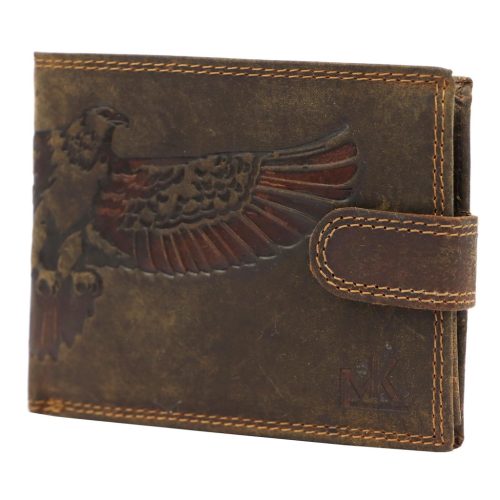 Money Kepper CCH 5600B sas nyomatos bőr pénztárca 13.3 x 10 x 2.5 cm