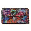 Gregorio G02 8823 MOT mintás női bőr pénztárca, mobiltartó 20 x 11 x 2.8 cm