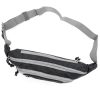 Ormi 72233 fekete övtáska, crossbody 33 x 15 x 8 cm 