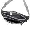 Ormi 72233 fekete övtáska, crossbody 33 x 15 x 8 cm 