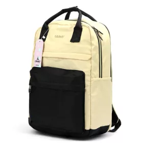 Ormi 99247 fekete-bézs női hátizsák 33 x 45 x 16 cm