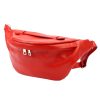 Luka 24-010 DOLLARO piros női bőr övtáska, crossbody 34 x 19 x 13 cm