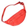 Luka 24-010 DOLLARO piros női bőr övtáska, crossbody 34 x 19 x 13 cm