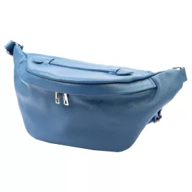   Luka 24-010 DOLLARO kék női bőr övtáska, crossbody 34 x 19 x 13 cm