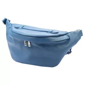   Luka 24-010 DOLLARO kék női bőr övtáska, crossbody 34 x 19 x 13 cm