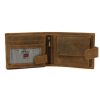 Nordee L895-PIG barna vaddisznó mintás vadász bőr pénztárca 13,3 × 10 × 2,5 cm