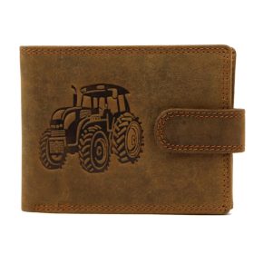   Nordee L895-TRACTOR barna traktor nyomatos férfi bőr pénztárca