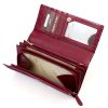 Mato Grosso 0743-57 RFID bordó lakkbőr női pénztárca 18.2 x 9 x 3.8 cm