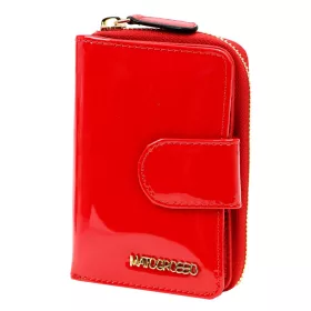   Mato Grosso 0821-402 RFID piros női bőr pénztárca 9 x 13 x 3.5 cm