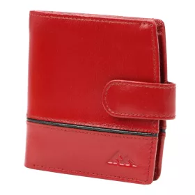   EL FORREST 2232-41 RFID piros női marhabőr pénztárca 10 x 10 x 2.5 cm