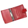 EL FORREST 2232-41 RFID piros női marhabőr pénztárca 10 x 10 x 2.5 cm