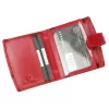 EL FORREST 2232-41 RFID piros női marhabőr pénztárca 10 x 10 x 2.5 cm
