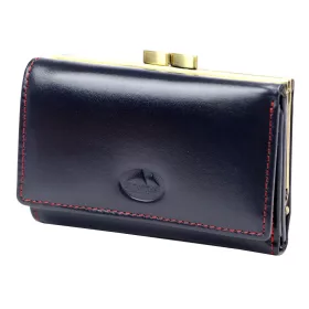   EL FORREST 579-34 RFID navy női bőr pénztárca 12 x 9 x 2.5 cm