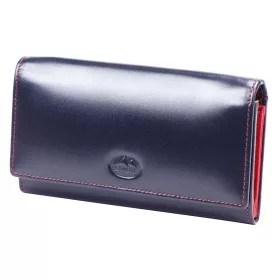   EL FORREST 919-34 RFID navy női bőr pénztárca 16.5 x 9.5 x 3.5 cm