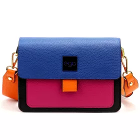   EGO ES0235KL 020324WL női bőr válltáska, oldaltáska, crossbody 21 x 15 x 6.5 cm
