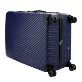   Pierre Cardin LISBONNE kék ABS 3 részes keményfalú bőrönd szett 57/67/78 cm