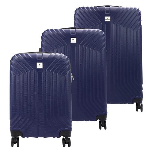 Pierre Cardin ISTANBUL MED10 x3 Z kék abs bőrönd