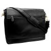 Peterson PTN LP-8173-COM fekete bőr laptoptáska 37 x 31 x 12.5 cm