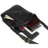 Peterson PTN TB-8023-COM fekete férfi bőr oldaltáska 20 x 24 x 6 cm