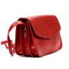 Florence 5511 piros női bőr válltáska, oldaltáska, crossbody 19 x 14 x 9 cm