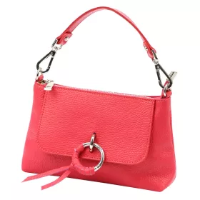   Luka 21-002 eper színű női bőr kézitáska, válltáska 24 x 14 x 7 cm