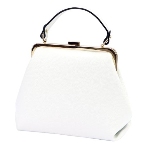 Luka 24-024 DOLLARO fehér női bőr kézitáska 27 x 23 x 11 cm