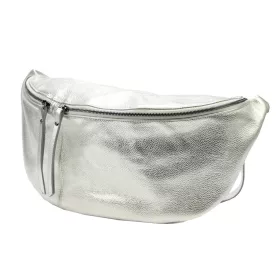   Luka 24-027 DOLLARO MET ezüst női bőr övtáska 30 x 26 x 17 cm