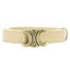 Gregorio BLT-001-95 táblás csatos bézs női valódi bőr öv 95 x 2.5 cm